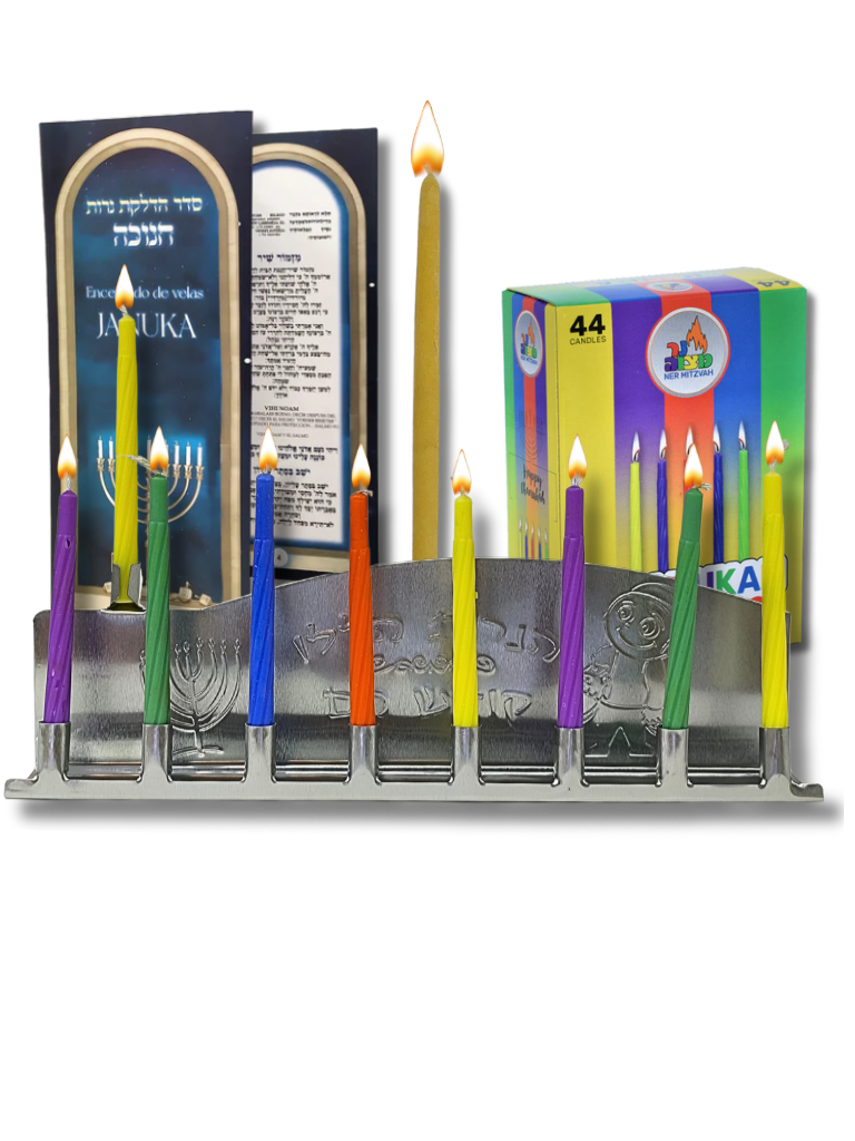 Juego, set o kit de janukia 30215 con Velas 28001