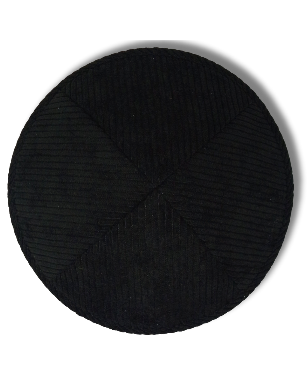 Kipá ARTMan de Pana Negra – 19 cm, 18563