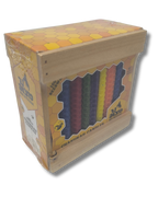 Velas panal de abeja multicolor de Januka, 28333