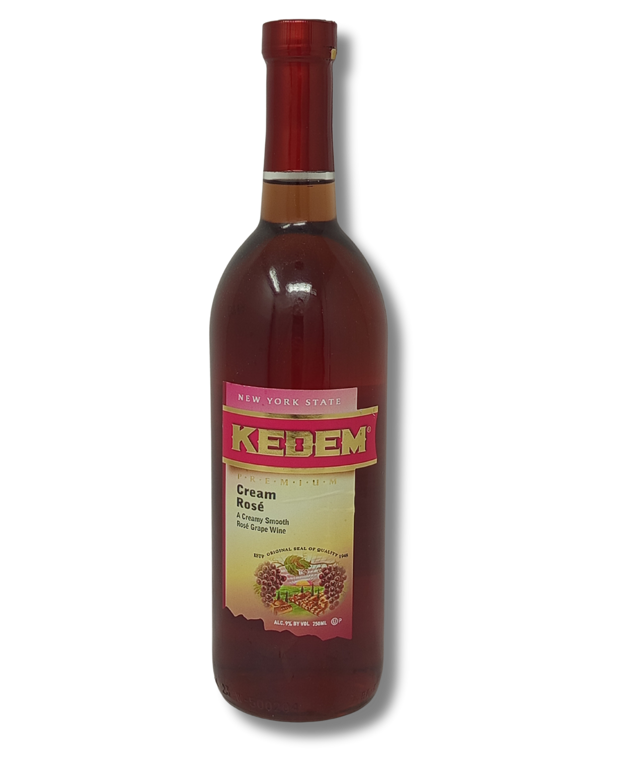 Vino tinto dulce Kedem Cream Rose 9%, 750ml