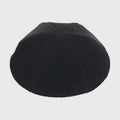 Kipá de terciopelo negro, 6 piezas, 19 cm, talla 3, sin borde. 15640