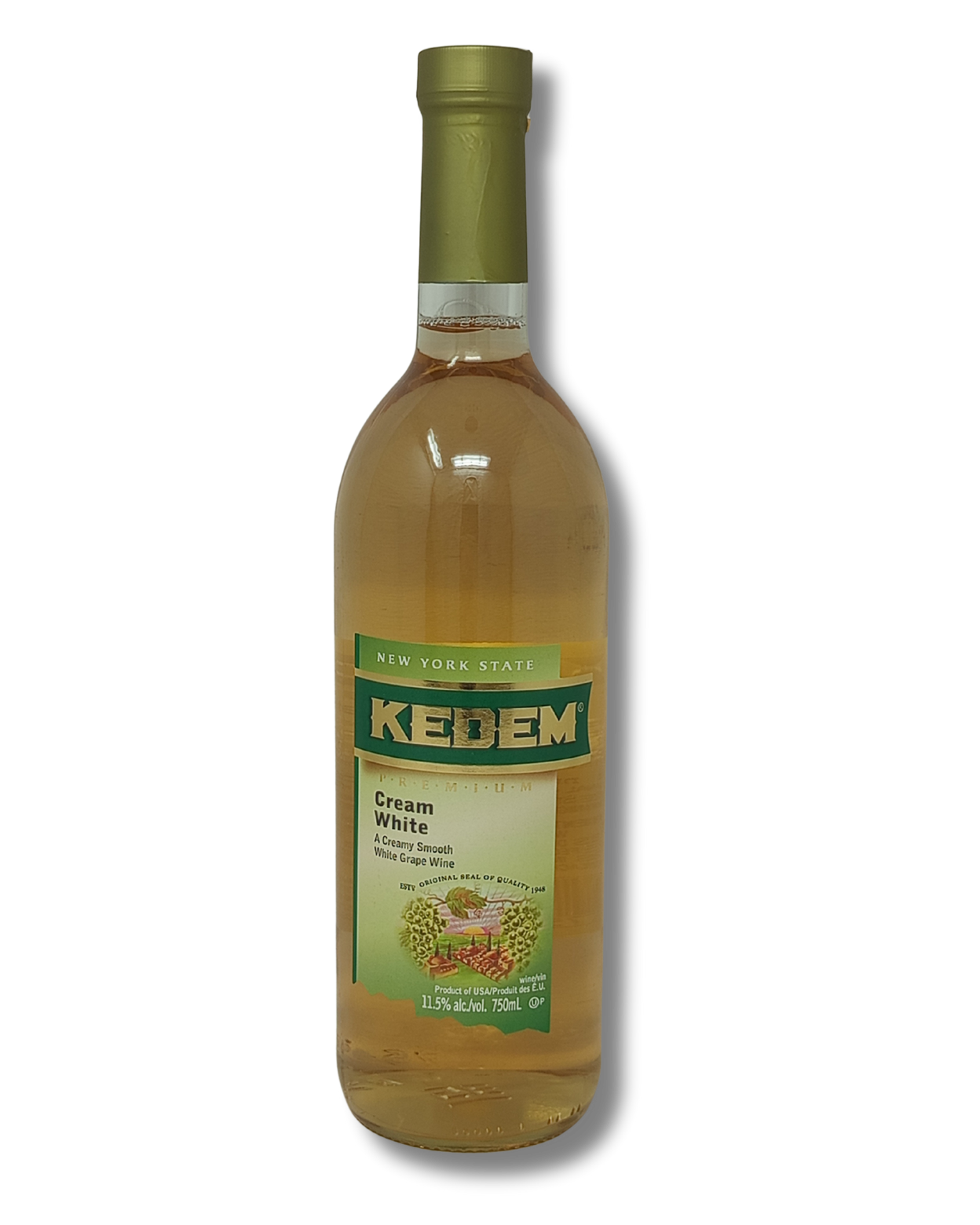 Vino Blanco Kedem Cream white 11.5%, 750ml