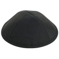 Kipa elegante de lino negro, talla 2 (17,5 cm). 16095