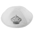 Kipade Ultra Gamuza de 19 cm con Corona decorativa- Blanco 16235