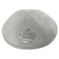 Kipade Ultra Gamuza de 19 cm con Corona decorativa- Gris 16237