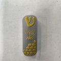 Estuche de mezuza para carro dorado SC1254A