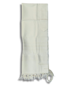 Talit Gadol WOOL White Non-Slip Size 45 TY