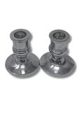 Candelabros de Shabat de pewter chicos 18804