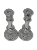 Candelabros Shabat de pewter decorados 18805