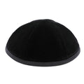 Kipa de terciopelo negro ARTMAN Talla 3 - 6 piezas con borde - 19103