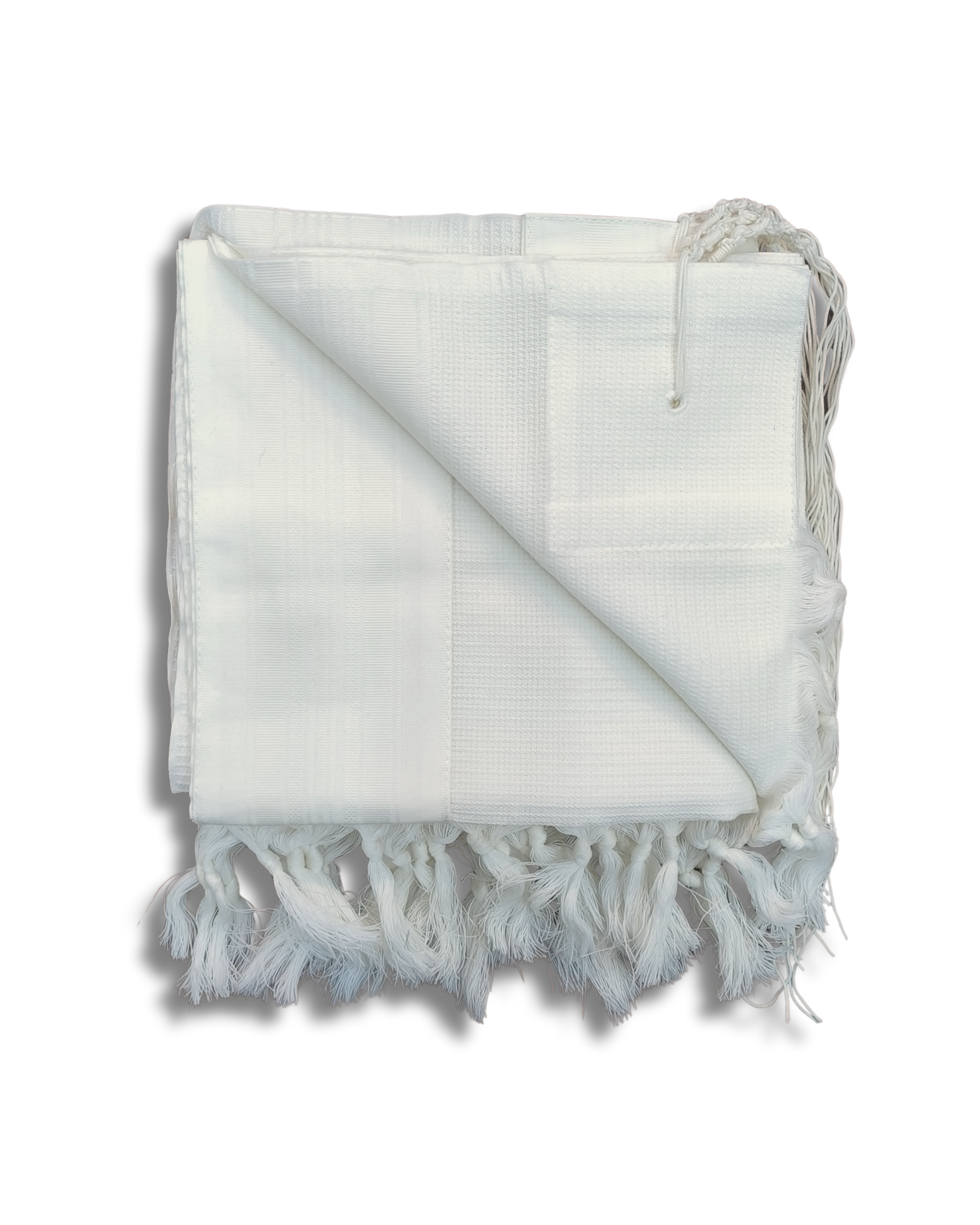 Talit Gadol WOOL White Non-Slip Size 45 TY