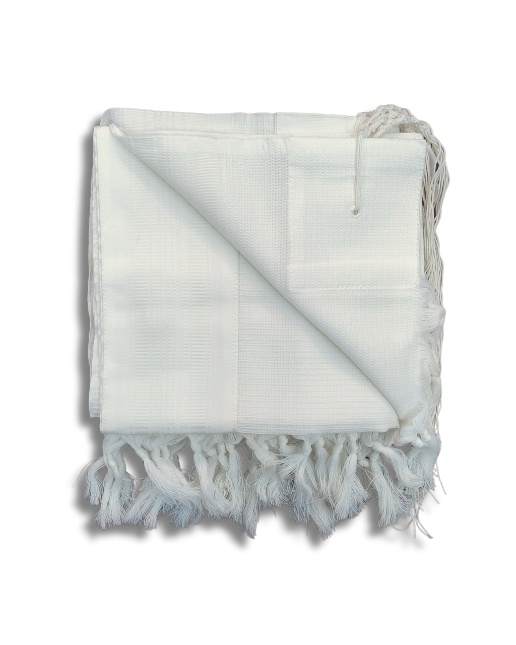 Talit Gadol WOOL White Non-Slip Size 70 TY