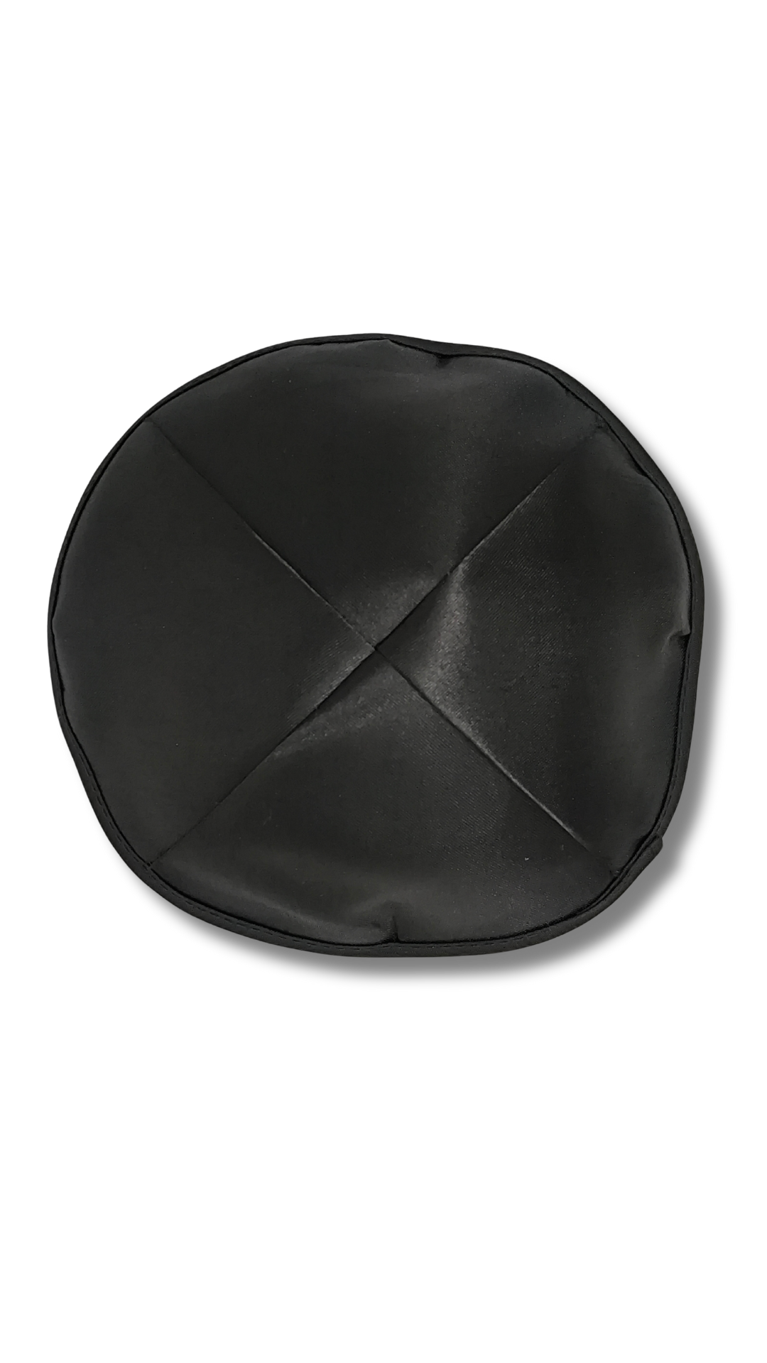 Kipa de satin negro liso 18565
