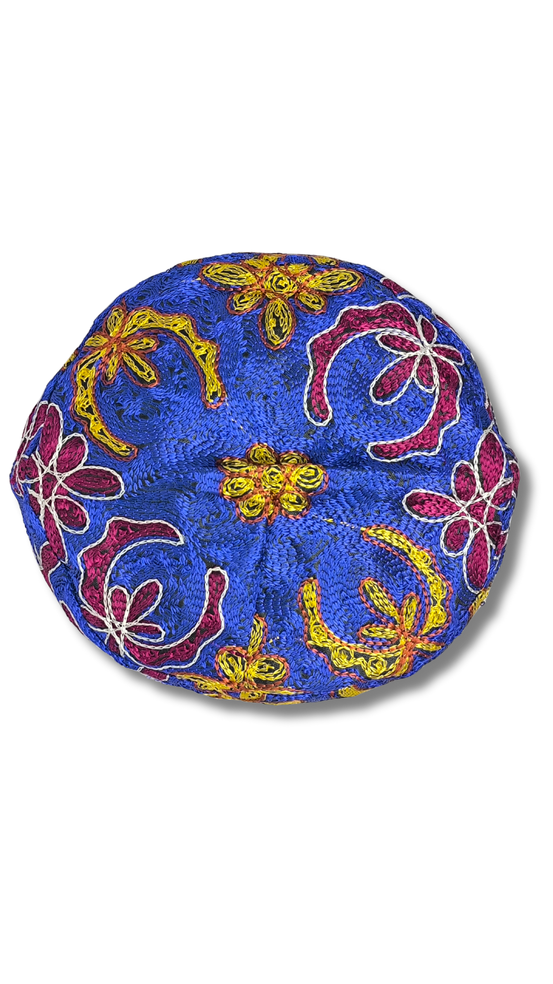 Kipa multicolor bordada de 56 cm. 10105