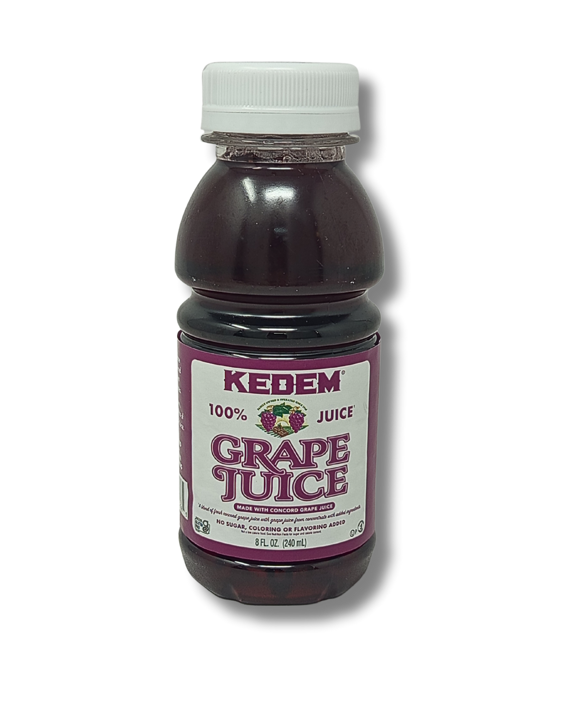 Jugo Kedem envase de Plastico 240 mlts. 8 oz.