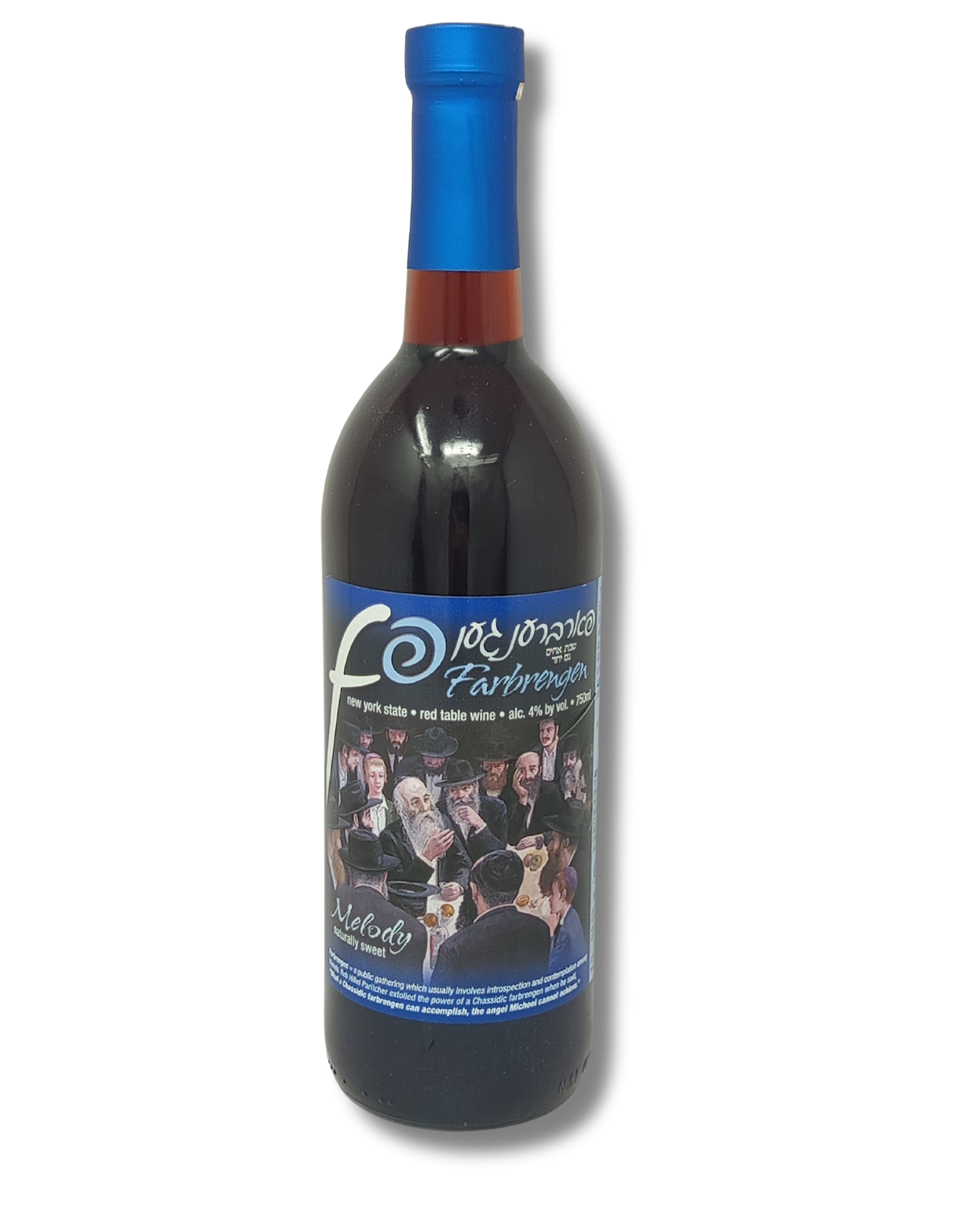 Vino tinto dulce Farbrengen Melody 4% 750ml