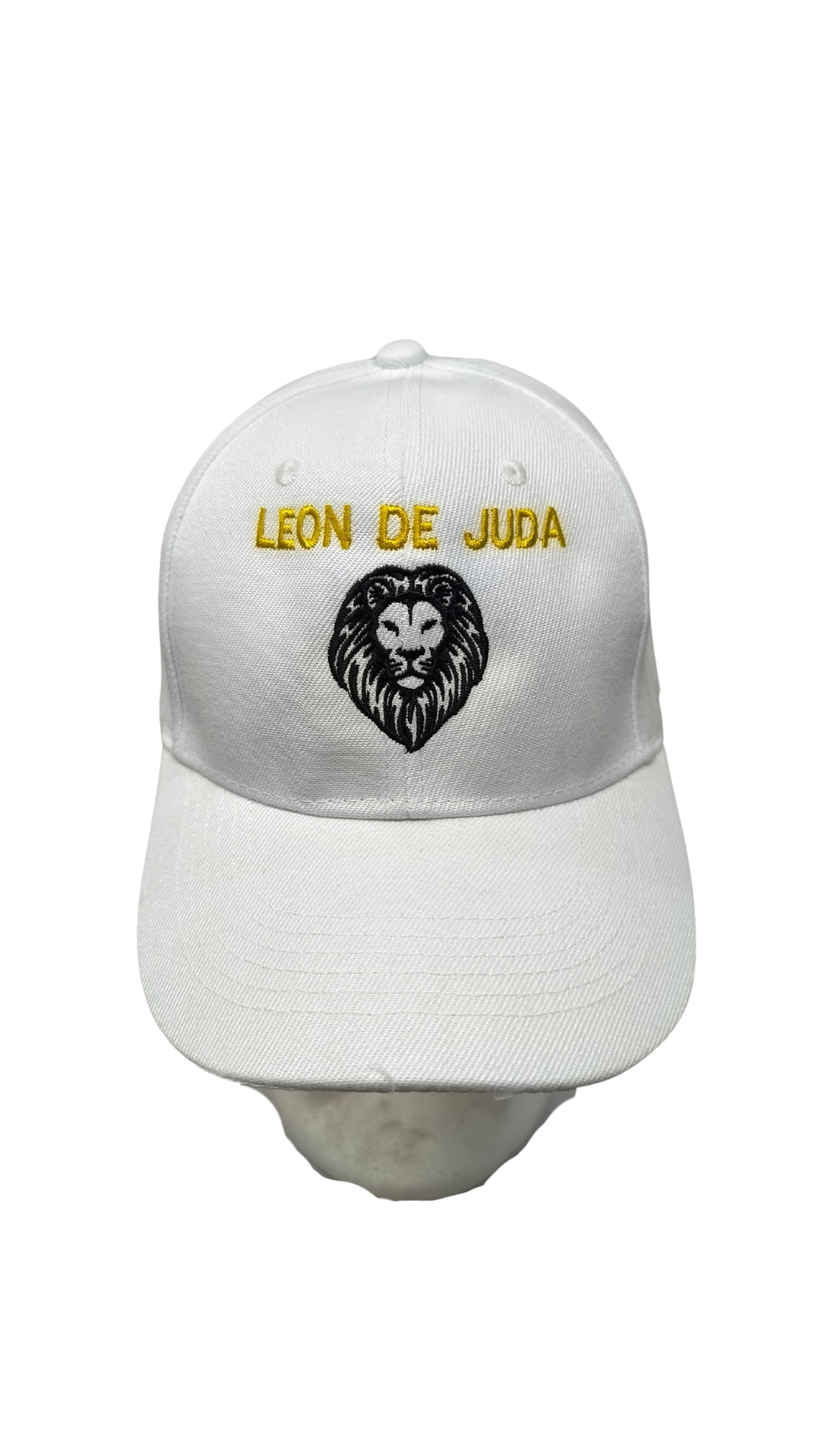 Gorra blanca Leon de Juda 11554