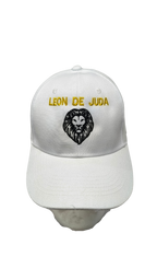 Gorra blanca Leon de Juda 11554