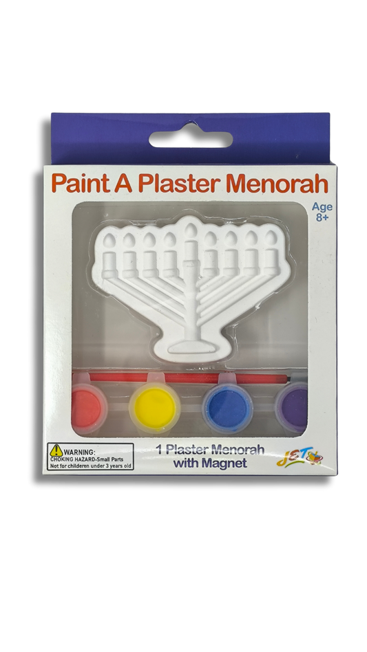 Paint your Plaster Chanukiah 5115