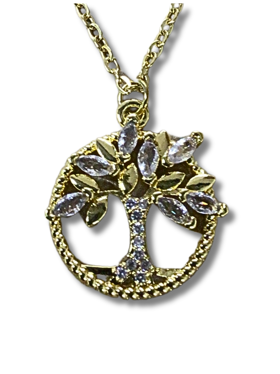 Tree of Life Necklace / Assorted Colors 12010