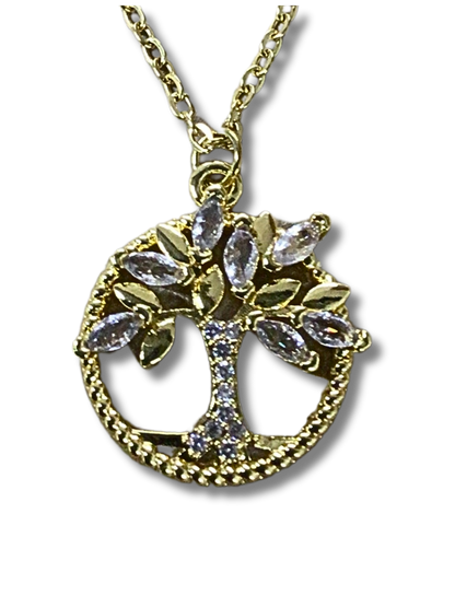 Tree of Life Necklace / Assorted Colors 12010