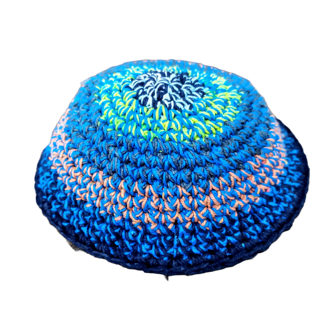 Kipá tejida multicolor 12909