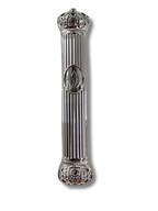 Estuche para mezuza  plástico con corona 22541