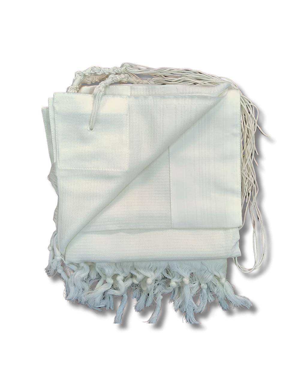 Talit Gadol WOOL White Non-Slip Size 45 TY