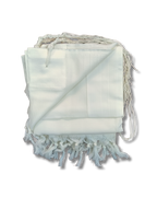 Talit Gadol WOOL White Non-Slip Size 45 TY