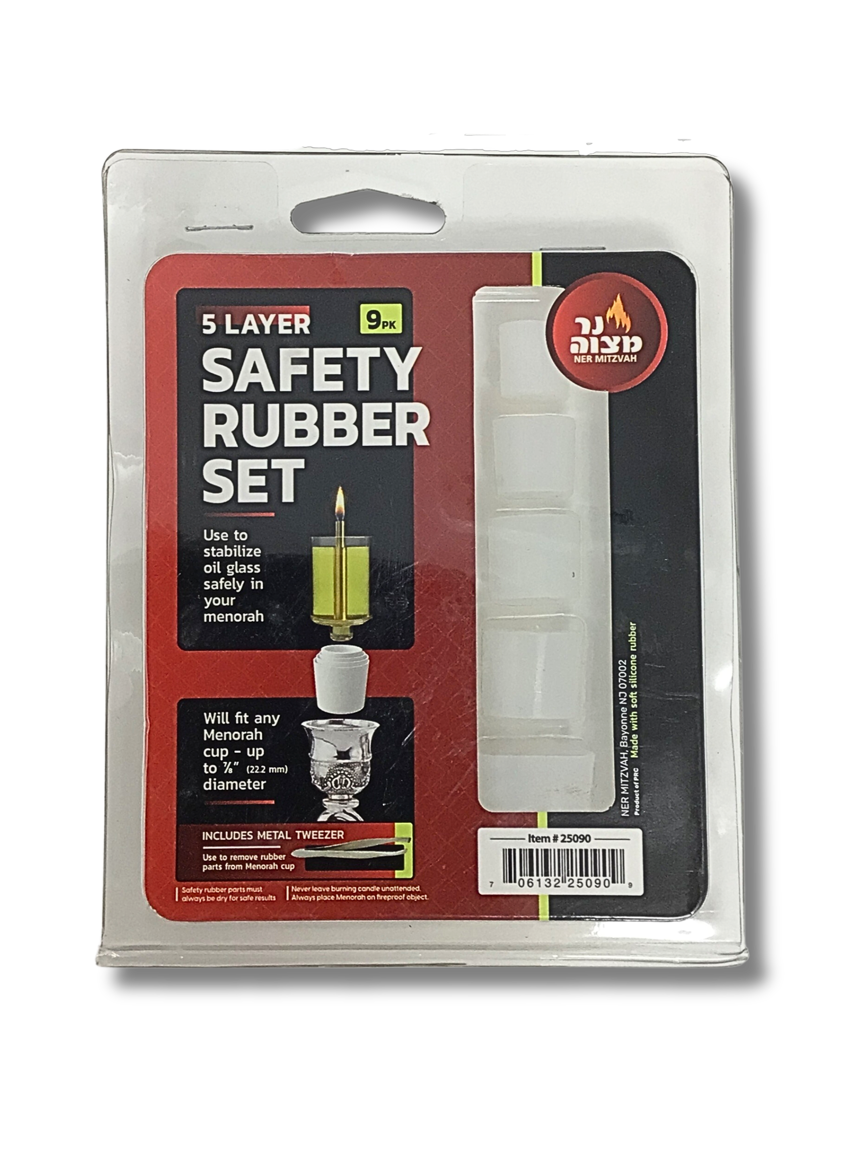 Caucho de Seguridad para vasitos 25090