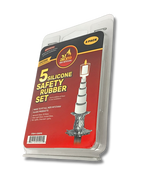 Paquete de 5 adaptadores de silicona chica para vasitos 25095