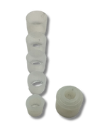 Paquete de 5 adaptadores de silicona chica para vasitos 25095