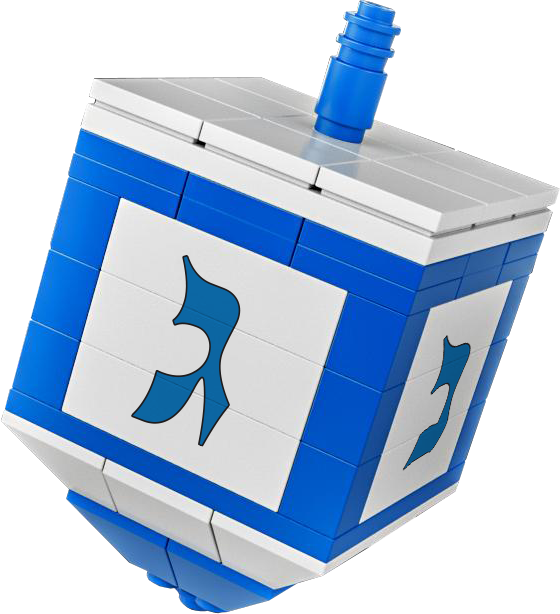 Juego de sevivón Binyan azul y blanco 25373