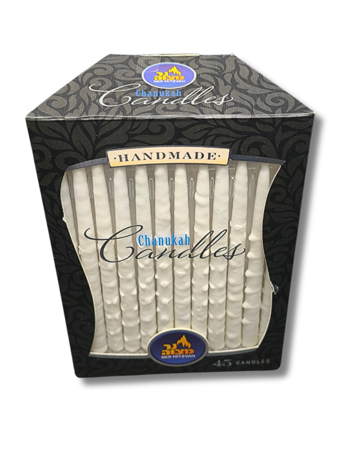 Velas Januka blancas largas 28300