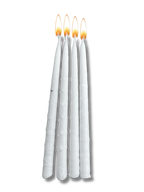 Velas Januka blancas largas 28300