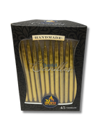 Velas Januka dorado largas 28303
