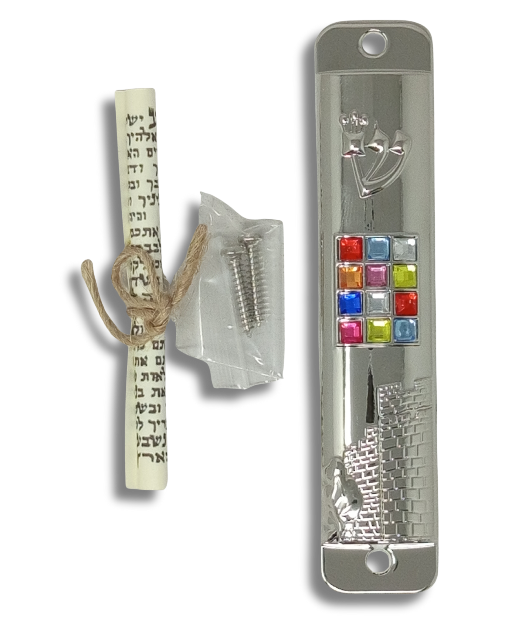 Silver Mezuzah 12006