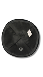 Kipa terciopelo negro talla 4, 4 partes mofet 16381