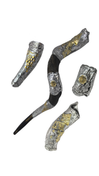 Shofar Antilope Large Arca de la Alianza con incrustacion en Plateado 78244