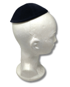 Kipá ARTMan de Pana Azul oscuro – 18 cm (18761)