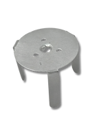 Portamechas redondo de aluminio fijas 30127