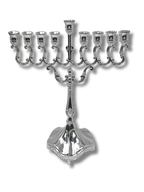 Chanukia for candles 20 cm 30217