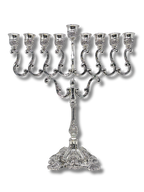 Janukia 9 brazos Oil Menorah para vasos Mod. 30219
