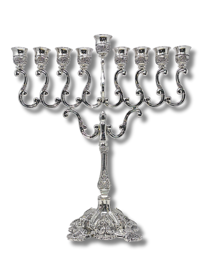 Janukia 9 brazos Oil Menorah para vasos Mod. 30219