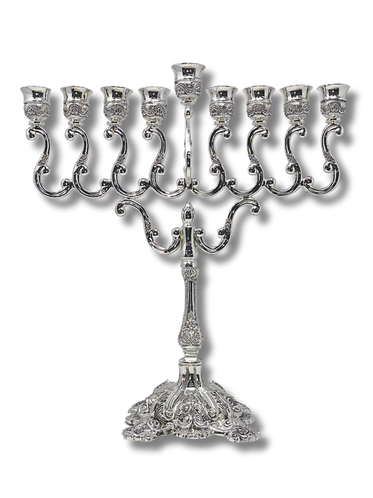 Janukia 9 brazos Oil Menorah para vasos Mod. 30219