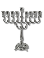 Janukia 9 brazos plateada chica 30233