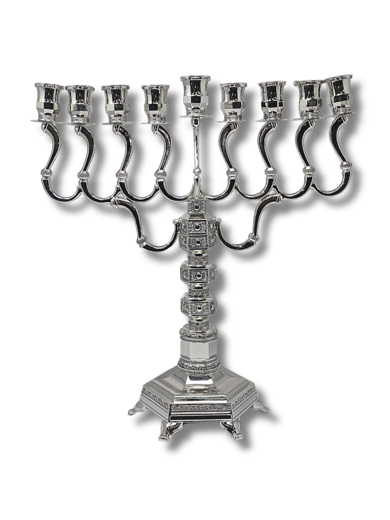 Janukia Oil Menorah para vasos Mod. 30236