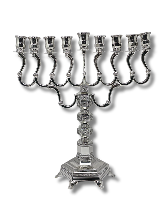 Janukia Oil Menorah para vasos Mod. 30236