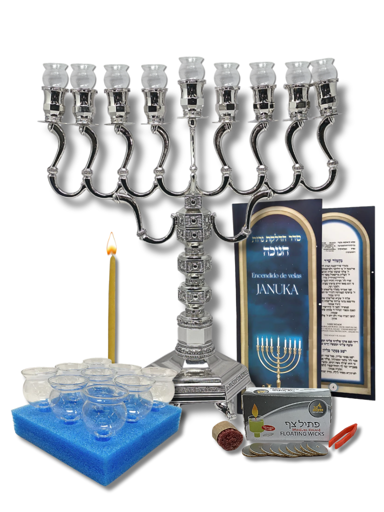 Hanukkah Set 30236 with Globe Cups #3 Pack 25003