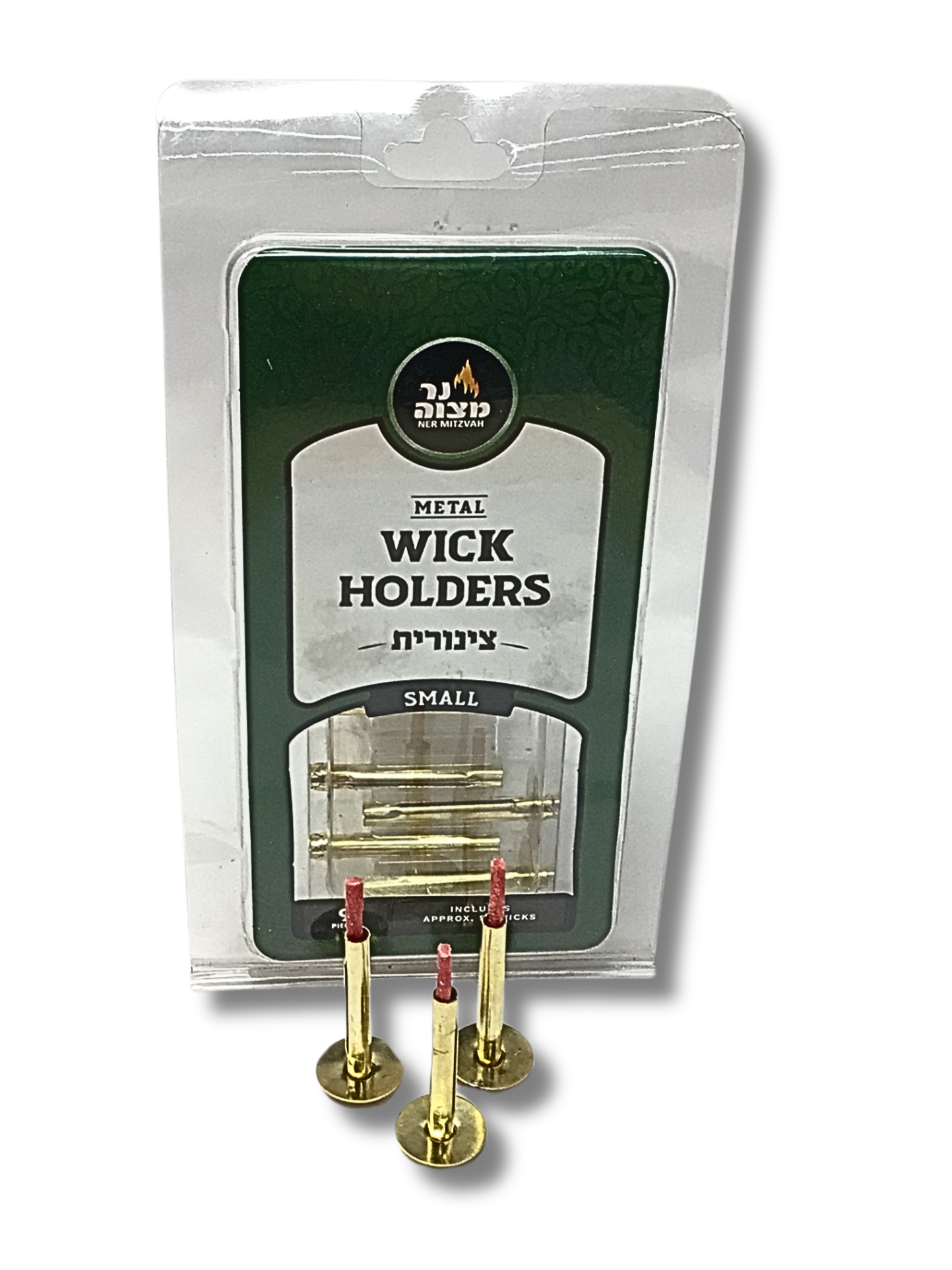 Wick holder with clip and small wicks 30501